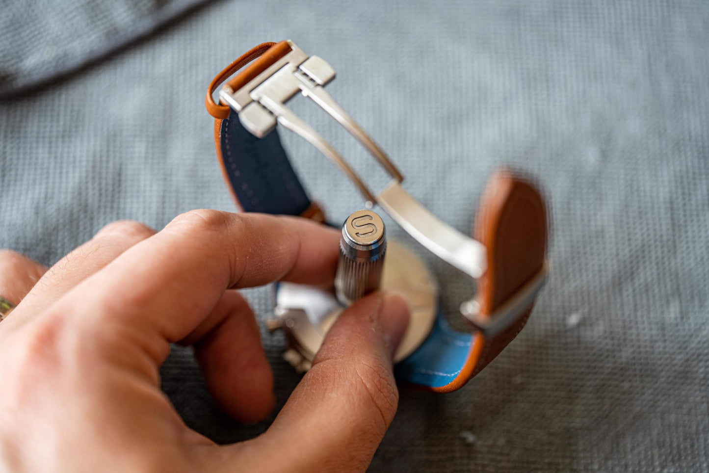 MOT1ON Chronograph Bullitt Titanium